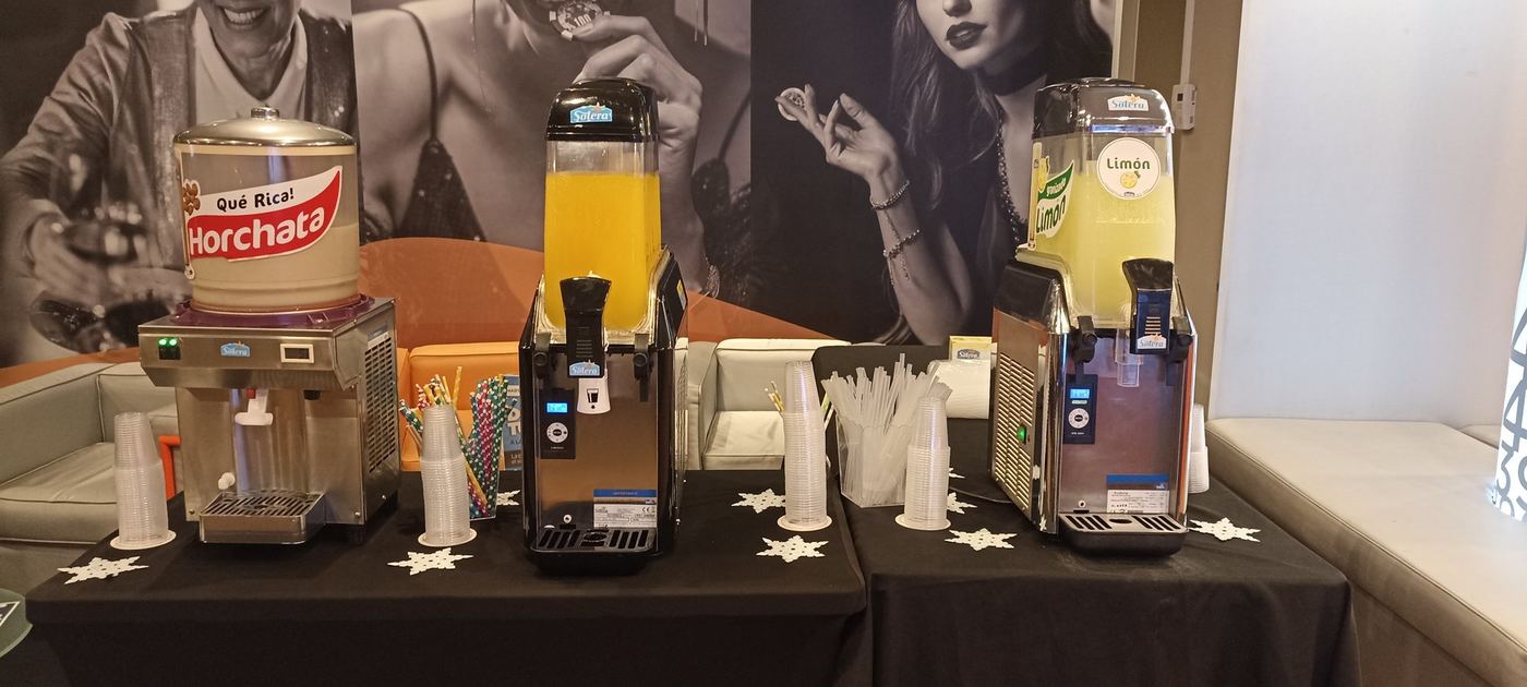 Servicio de granizados y horchata para fiestas y eventos en Barcelona, Girona, Tarragona y Lleida